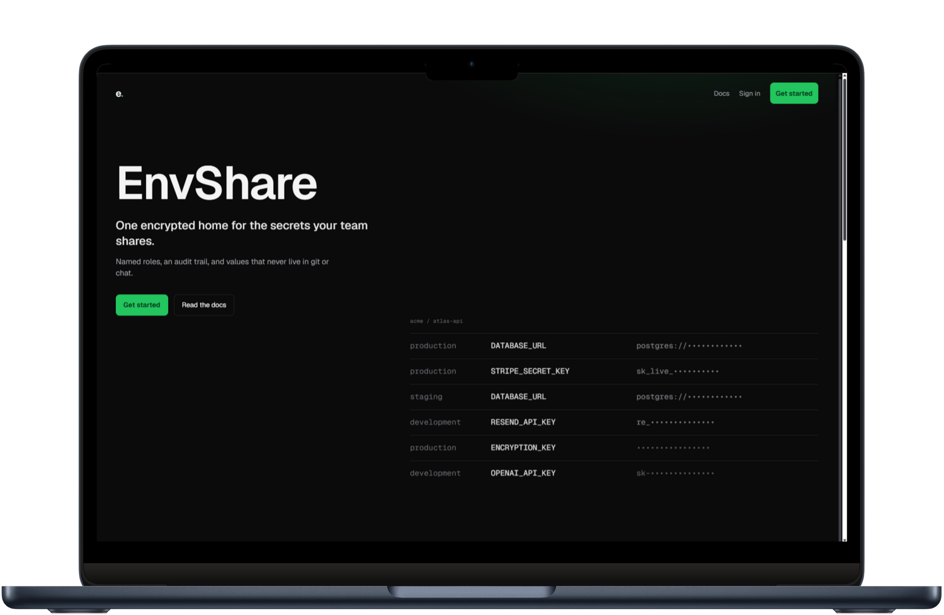 Case study for EnvShare
