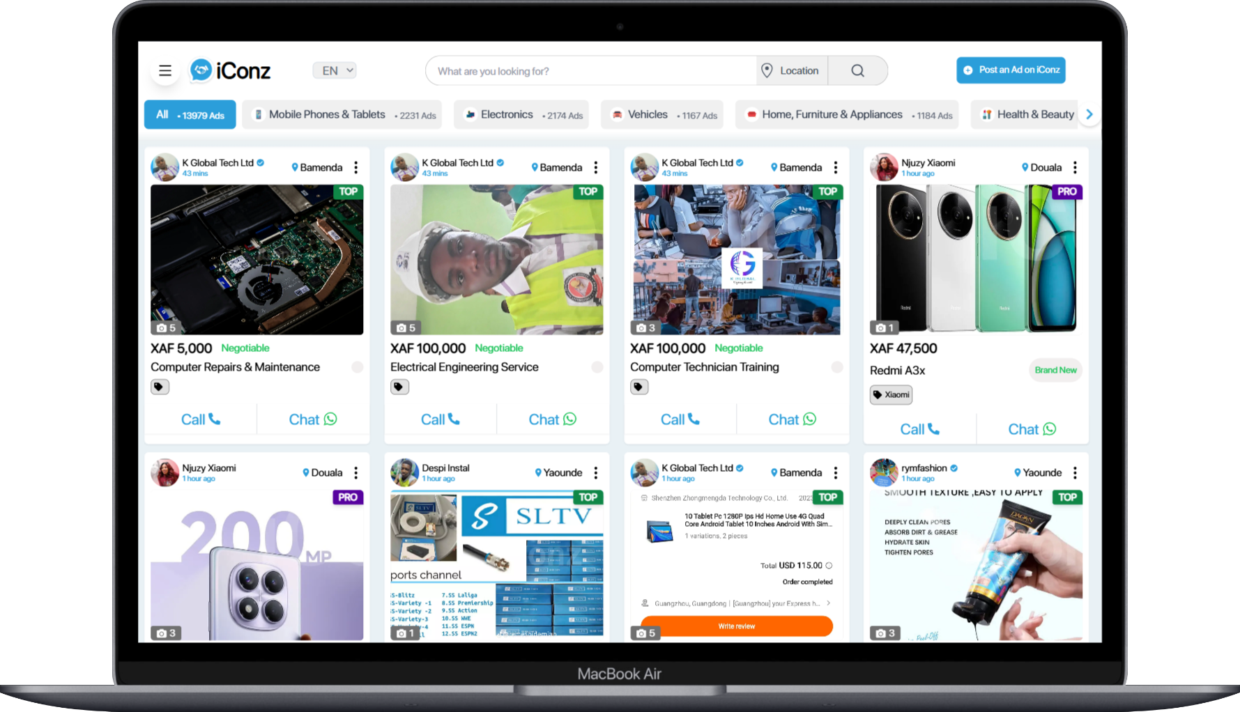 Case study for iConz